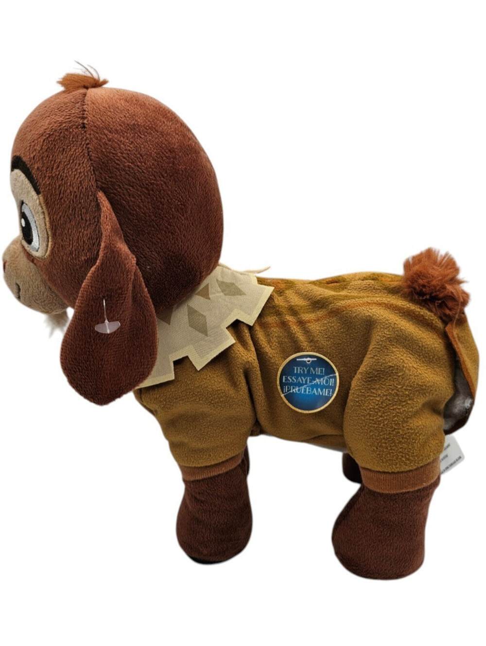 Disney Wish Walk 'n Talk Valentino interactive fainting goat plush